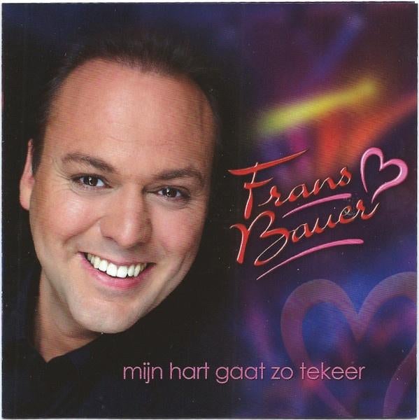 FRANS BAUER CD SINGLE MIJN HART GAAT ZO TEKEER, 6 singles of meer, Ophalen of Verzenden, Zo goed als nieuw, Pop