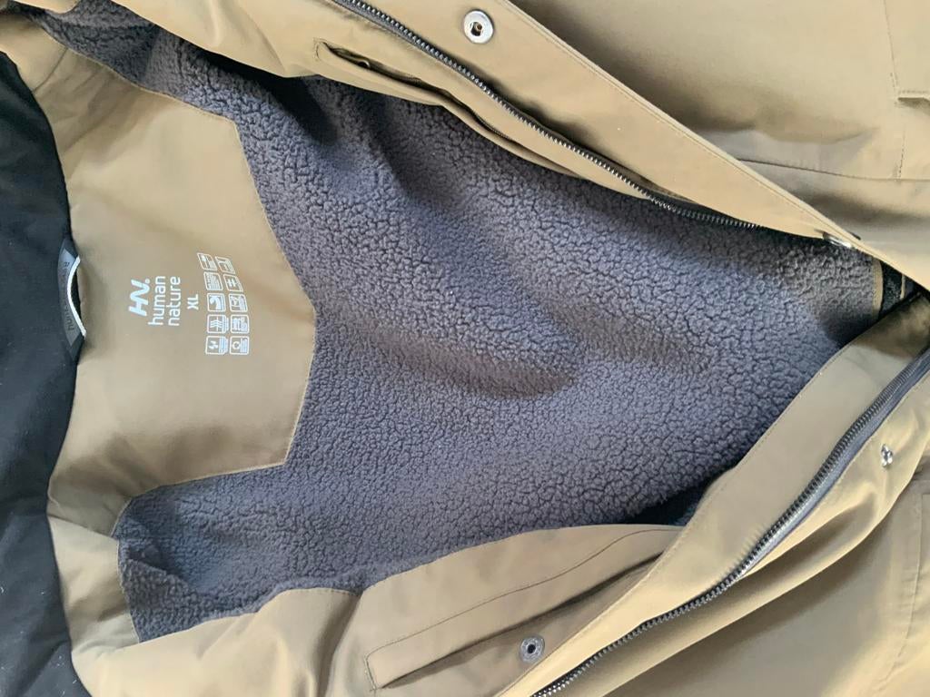 ANWB Human Nature winterjas - Zo goed als nieuw, Kleding | Heren, Ophalen of Verzenden, Zo goed als nieuw, Maat 56/58 (XL), Groen