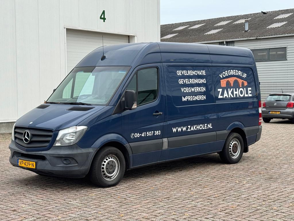 Mercedes-Benz Sprinter 313 2.2 CDI 366 L2H2, Auto's, Euro 5, Gebruikt, Zwart, 4 cilinders
