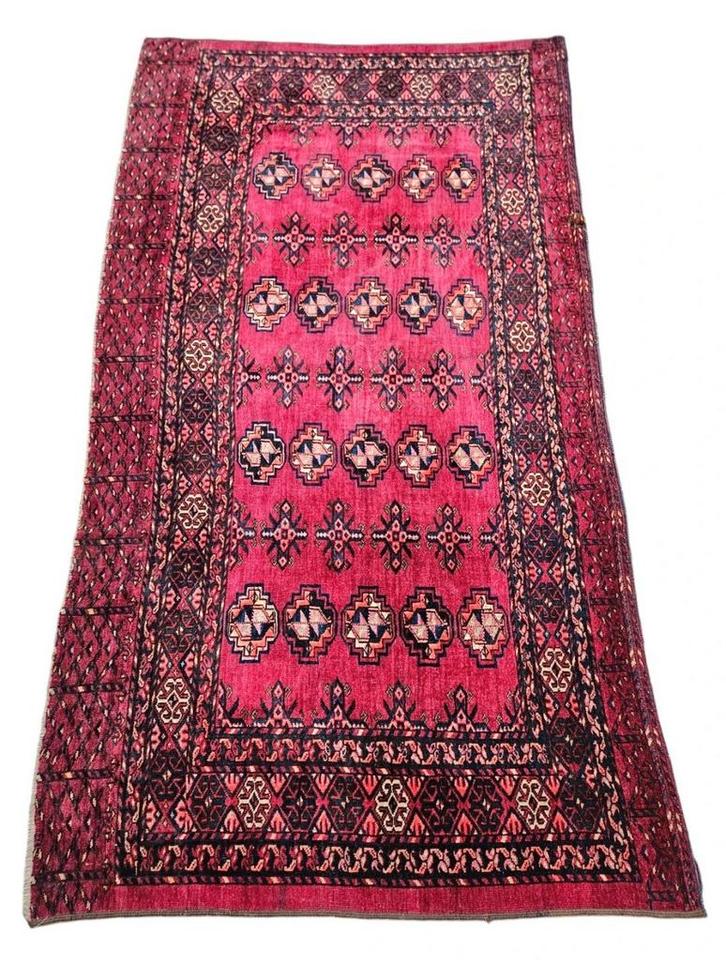 Handgeknoopt Perzisch wol Torba Wand tapijt 106x189cm, Huis en Inrichting, Stoffering | Tapijten en Kleden, Zo goed als nieuw