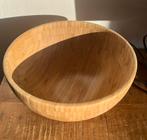 Bamboe schaal 28cm, Ophalen, Overige materialen, Gebruikt, Schaal
