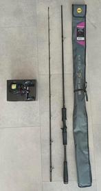 Baitcaster snoek hengel – Abu Garcia, Spro, Watersport en Boten, Ophalen of Verzenden, Gebruikt, Complete set