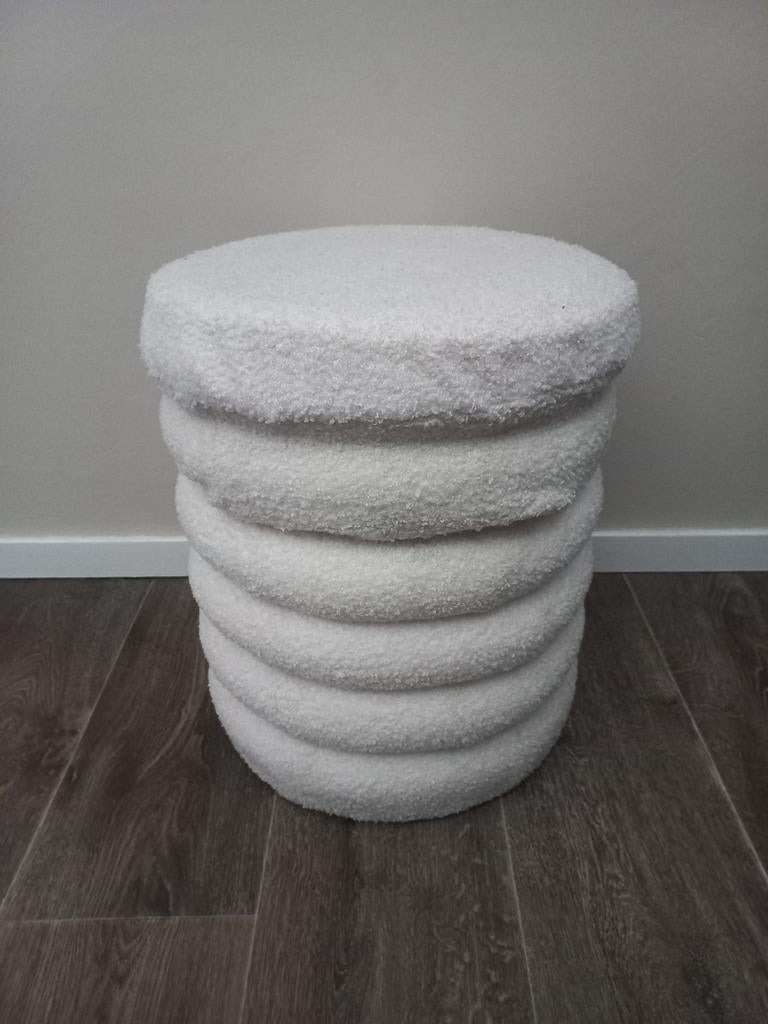 Teddy poef, Ophalen, Rond, Minder dan 50 cm, Minder dan 50 cm