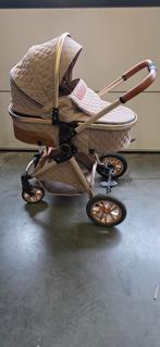 Luxe Kinderwagen 3-in-1 met Reiswieg en Autostoeltje, Overige merken, Ophalen of Verzenden, Zo goed als nieuw, Combiwagen