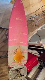 Zilvergrijze strijkplank met stopcontact en extra hoog, Ophalen, Gebruikt