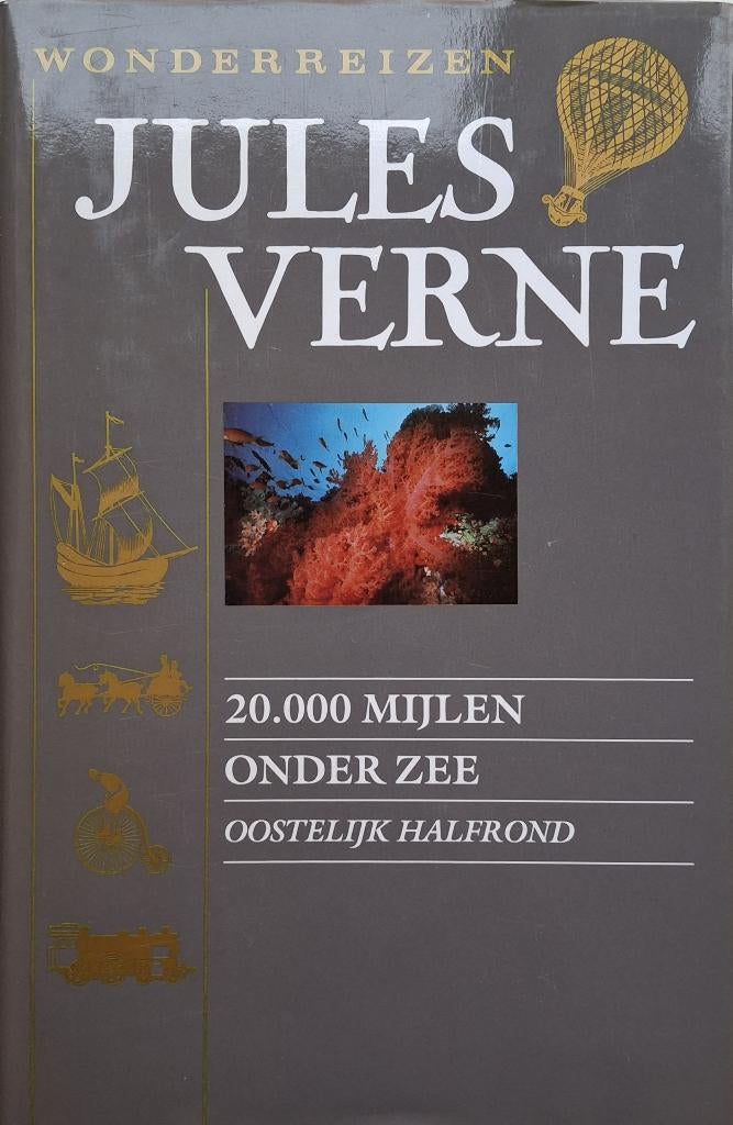 Jules Verne - 20.000 Mijlen onder zee (Oostelijk halfrond), Boeken, Ophalen of Verzenden, Zo goed als nieuw, Europa overig
