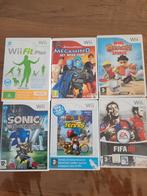 Wii Spellen Bundel: Fit, Sport, Sonic, Mario, Fifa & Meer!, Spelcomputers en Games, Gebruikt, Eén computer, Ophalen of Verzenden