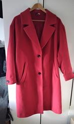 Mooie Mantel dames jas mt XL of groter, Ophalen, Zo goed als nieuw, Maat 46/48 (XL) of groter, Rood