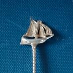 verzilverd lepeltje Zeilschip, Zeilboot bakje: 'Herfstmaand', Ophalen of Verzenden