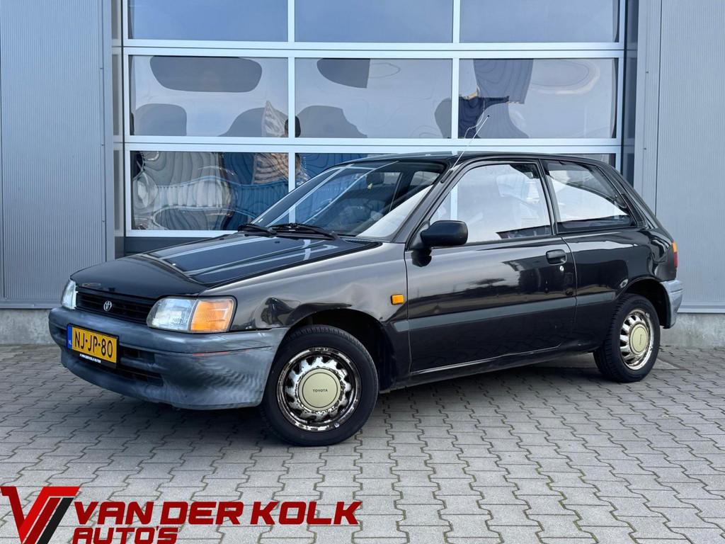 Toyota Starlet 1.3 XLi Comfort | 2 Jaar APK | Stuurbekrachti, 4 cilinders, Zwart, Origineel Nederlands, Bedrijf