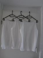 3x hemdje top wit mt L arket, Kleding | Dames, Verzenden, Nieuw, Wit, Zonder mouw