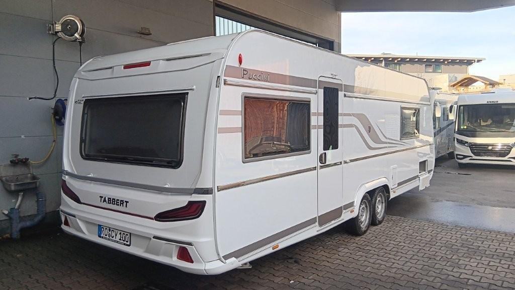 Tabbert PUCCINI 685 DF Duitsland (bj 2021), Caravans en Kamperen, Tabbert, Bedrijf, Info@deklerkcaravans.nl, 8 meter en meer