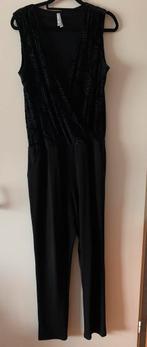 Zwarte Jumpsuit - Maat L, Kleding | Dames, Ophalen of Verzenden, Zo goed als nieuw, Zwart