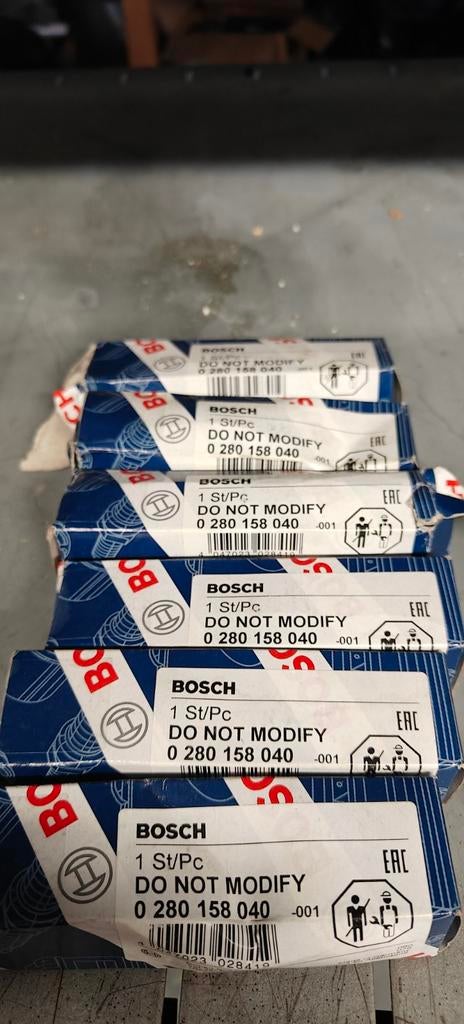 6x Bosch 0 280 158 040 injectoren nieuw v6 Renault  Peugeot, Ophalen, Nieuw, Renault