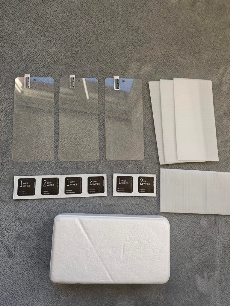 3 Stuks Xiaomi Poco F3 Screenprotector glass
Nieuw, Ophalen of Verzenden, Nieuw