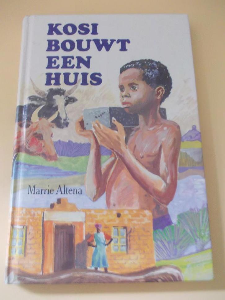 Kosi bouwt een huis, Marrie Altena., Boeken, Kinderboeken | Jeugd | 10 tot 12 jaar, Zo goed als nieuw, Ophalen