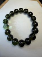 Moldaviet kralen armband 10-12mm 17cm, Overige materialen, Nieuw, Ophalen of Verzenden, Met bedels of kralen