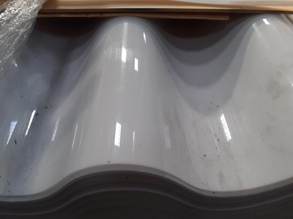 Golfplaat Polycarbonaat Opaal, Doe-het-zelf en Verbouw, Platen en Panelen, Ophalen, Nieuw, Overige materialen