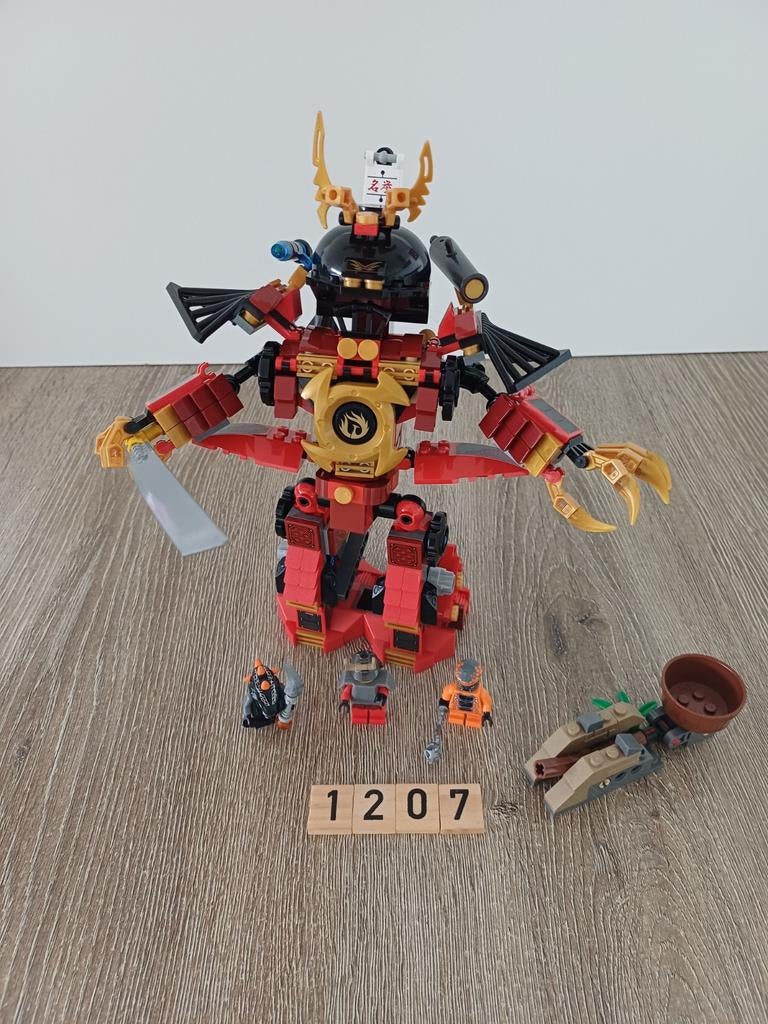 Lego Ninjago Samurai Mech 9448, Kinderen en Baby's, Speelgoed | Duplo en Lego, Ophalen of Verzenden