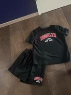 Sportieve Brooklyn set - T-shirt en korte broek - Maat 36, Kleding | Dames, Sportkleding, Zwart, Overige typen, Ophalen of Verzenden