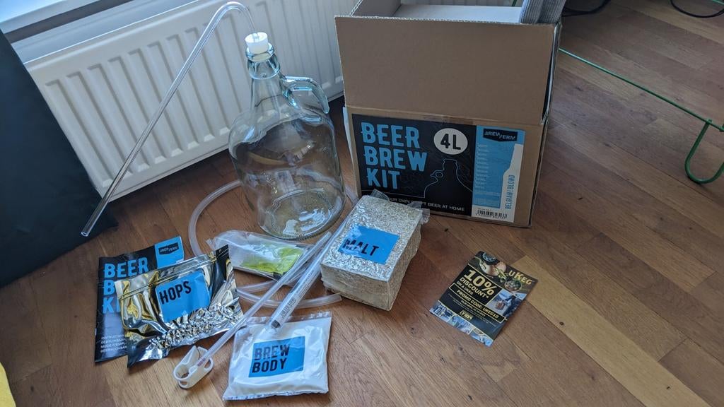 Brewferm bierbrouwkit starterspakket, Ophalen of Verzenden, Nieuw, Overige merken
