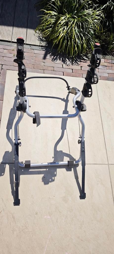 Thule Clipon 9103 fietsendrager met 9115 adapters, Auto diversen, Fietsendragers, Gebruikt, Achterklepdrager, 3 fietsen of meer