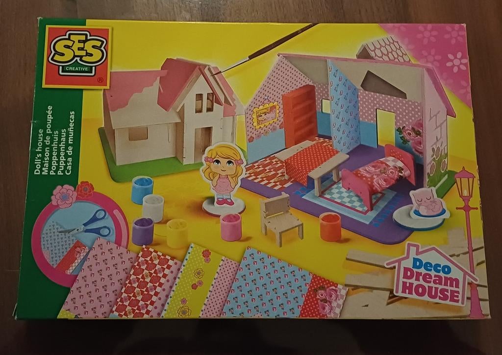SES Knutselset Poppenhuisje - Nieuw in doos!, Ophalen of Verzenden, Nieuw, Bouwen