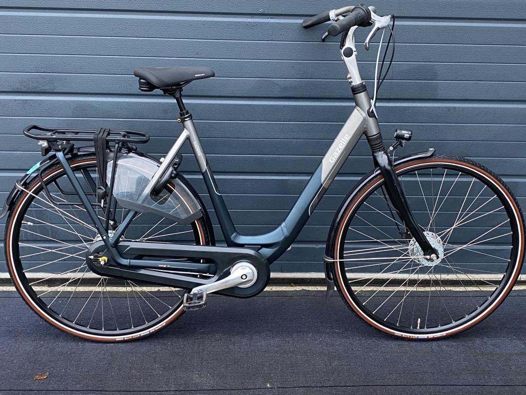 Gazelle orange c8 D57 cm, Fietsen en Brommers, Fietsen | Dames | Damesfietsen, Ophalen, Gebruikt, Cleanbikes, Versnellingen