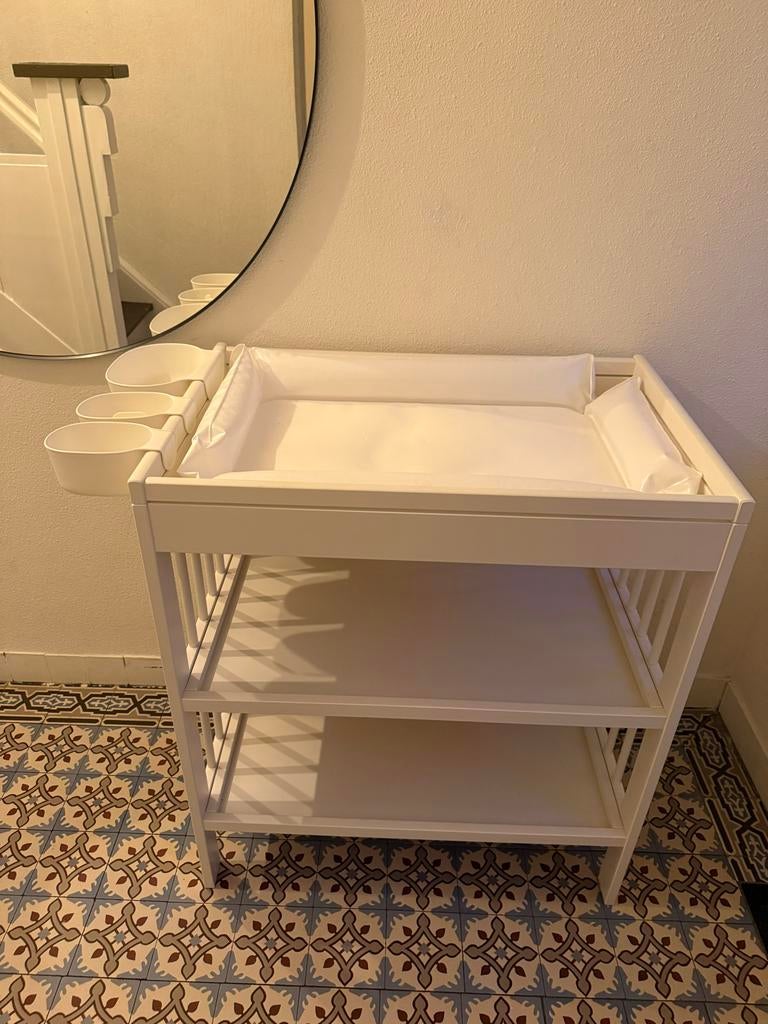 Ikea baby commode met aankleedkussen - Zo goed als nieuw, Ophalen, Zo goed als nieuw, Overige typen