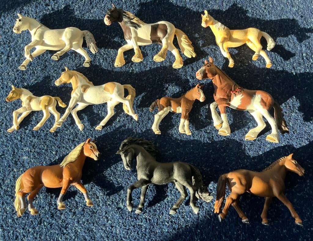 Schleich Horse Club paarden 3, Ophalen of Verzenden, Gebruikt