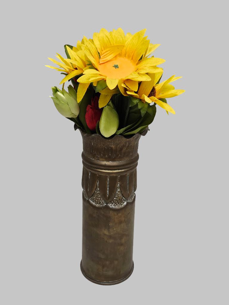 Vaas Koperen Granaathuls 1942, Antiek en Kunst, Ophalen of Verzenden