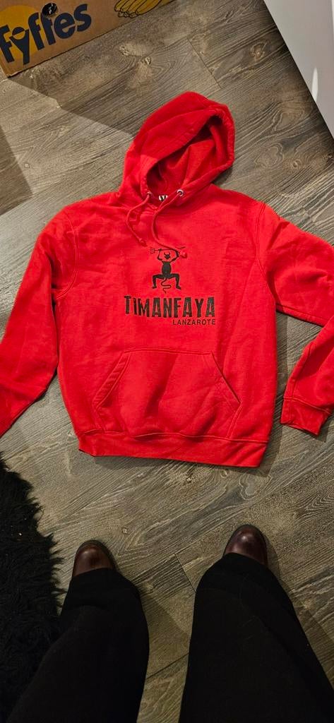Hoody Timanfaya Lanzarote Rood - Nieuwstaat, Ophalen of Verzenden, Nieuw, Rood