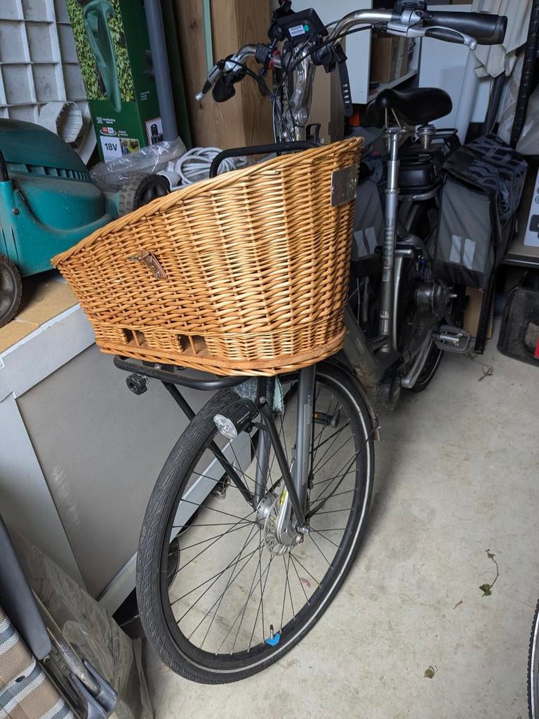 Fiets bagagevoordrager met hondenmand, Fietsen en Brommers, Fietsaccessoires | Fietsmanden, Ophalen of Verzenden