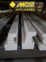 Restpartij gegrond hardhouten geprofileerd kozijnhout, Ophalen, Overige typen, Nieuw, Overige houtsoorten