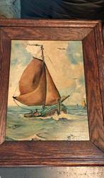 Schilderij Zeilboot Cor de Bruin (1870-1940), Ophalen of Verzenden