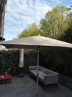 Glatz Alu-twist parasol 250x200 cm, incl voet, Ophalen, Gebruikt, Kantelbaar, 2 tot 3 meter