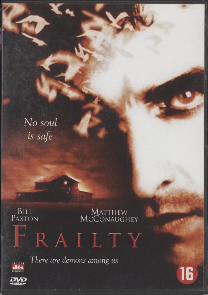 03) Frailty: met Bill Paxton en Matthew McConaughey, Vanaf 16 jaar, Ophalen of Verzenden, Gebruikt, Actiethriller