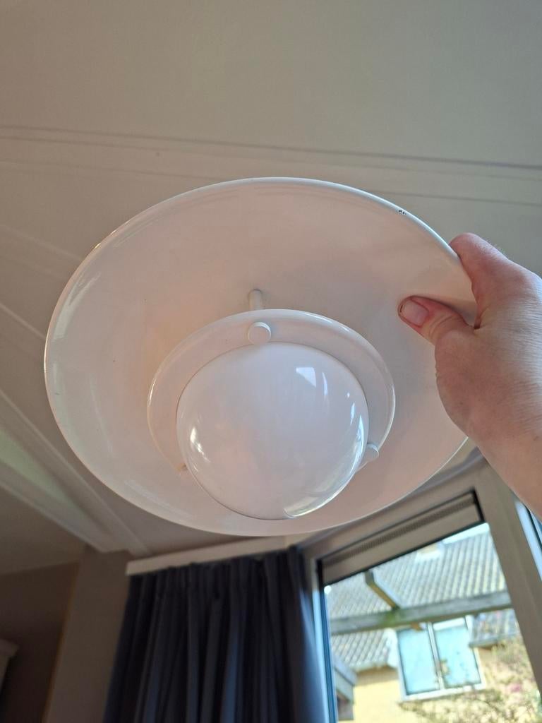 Vintage IKEA Ufo lamp V610 - Space Age - Bent Gantzel-Boysen, Ophalen of Verzenden, Gebruikt, Kunststof, Space Age, Vintage, Retro