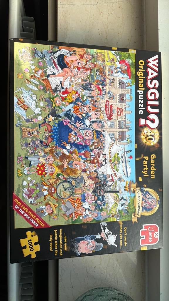 Wasgij? Original puzzle 40 1000st, Ophalen, 500 t/m 1500 stukjes, Zo goed als nieuw, Legpuzzel