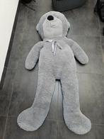 Grote Berenknuffel - 1.50 meter Grijs, Ophalen, Zo goed als nieuw, Beer