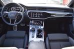 Audi A6 Limousine 40 TFSI S-line edition Competition Adaptiv, Euro 6, Blauw, Leder en Stof, Bedrijf