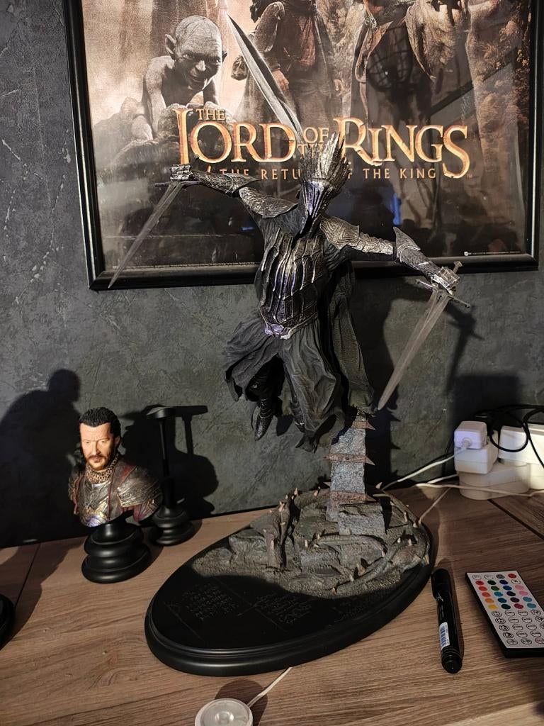 witch king hobbit dol guldur weta, Ophalen of Verzenden, Nieuw, Beeldje of Buste