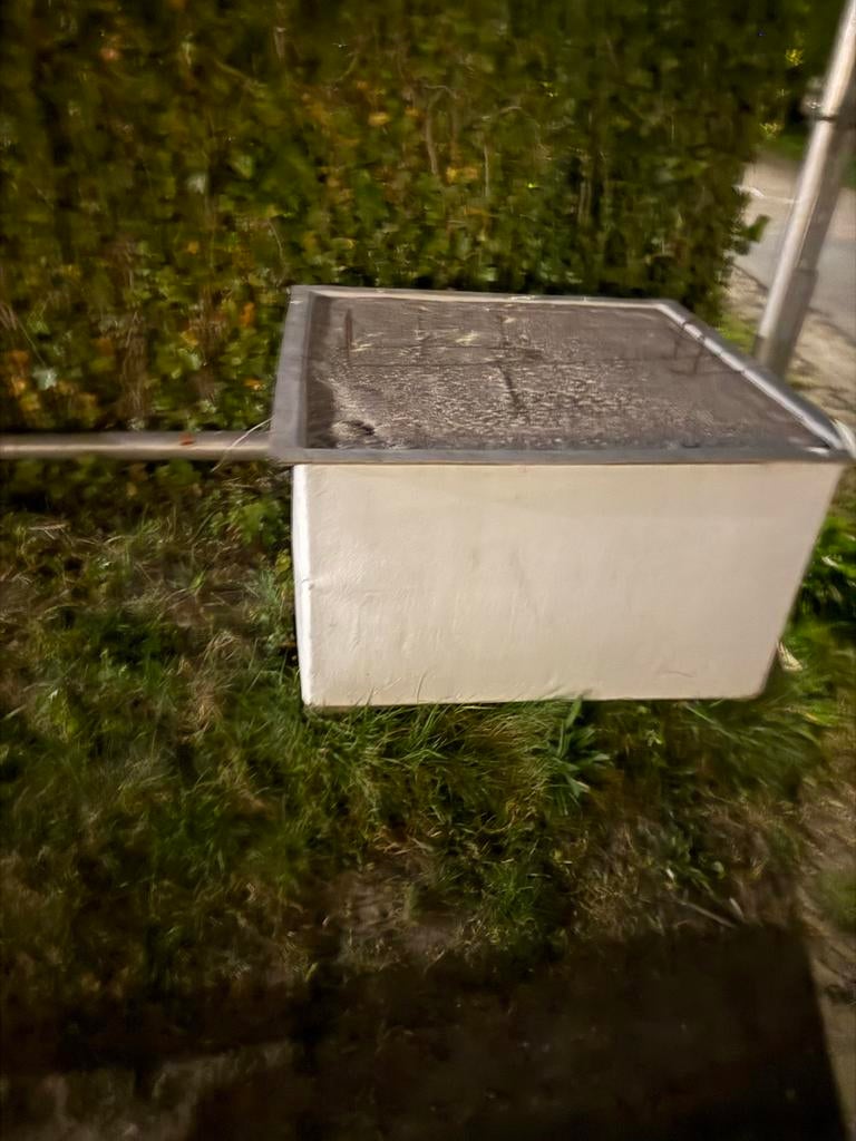 Betonblok 100x80, Overige materialen, Gebruikt, Wit, Overige typen