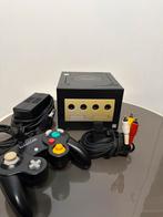 Nintendo GameCube Zwart Compleet, Ophalen of Verzenden, Gebruikt, Zwart, Met 1 controller