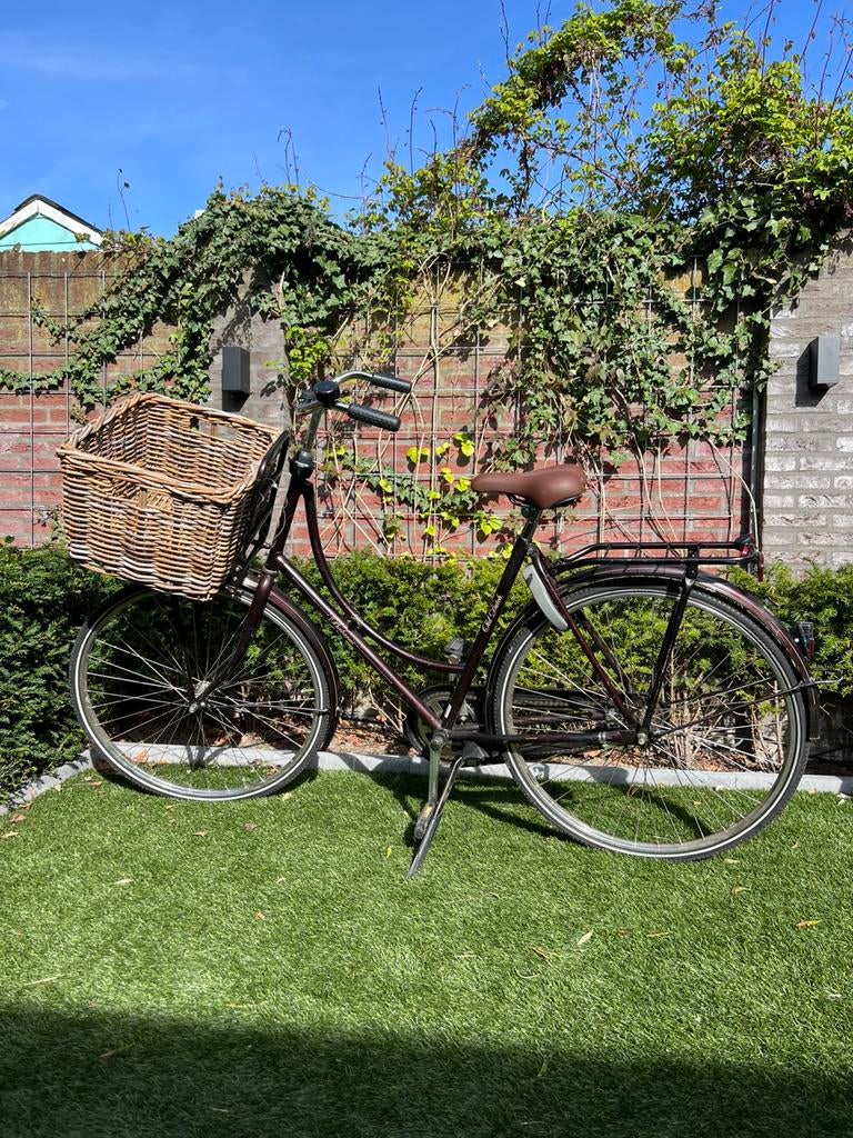 Omafiets in zeer goede staat incl. mand Batavus old dutch, Fietsen en Brommers, Fietsen | Dames | Omafietsen, 56 cm of meer, Ophalen
