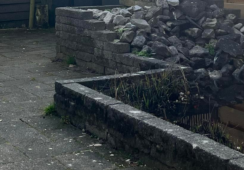 Stapel stenen voor tuin of decoratie, Ophalen, Gebruikt, Overige typen, Natuursteen