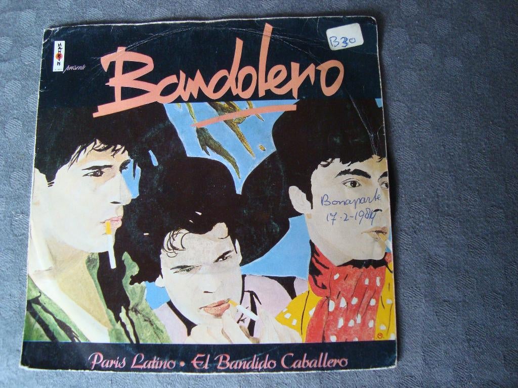Bandolero, paris latino, Ophalen of Verzenden, Zo goed als nieuw, Pop, Single