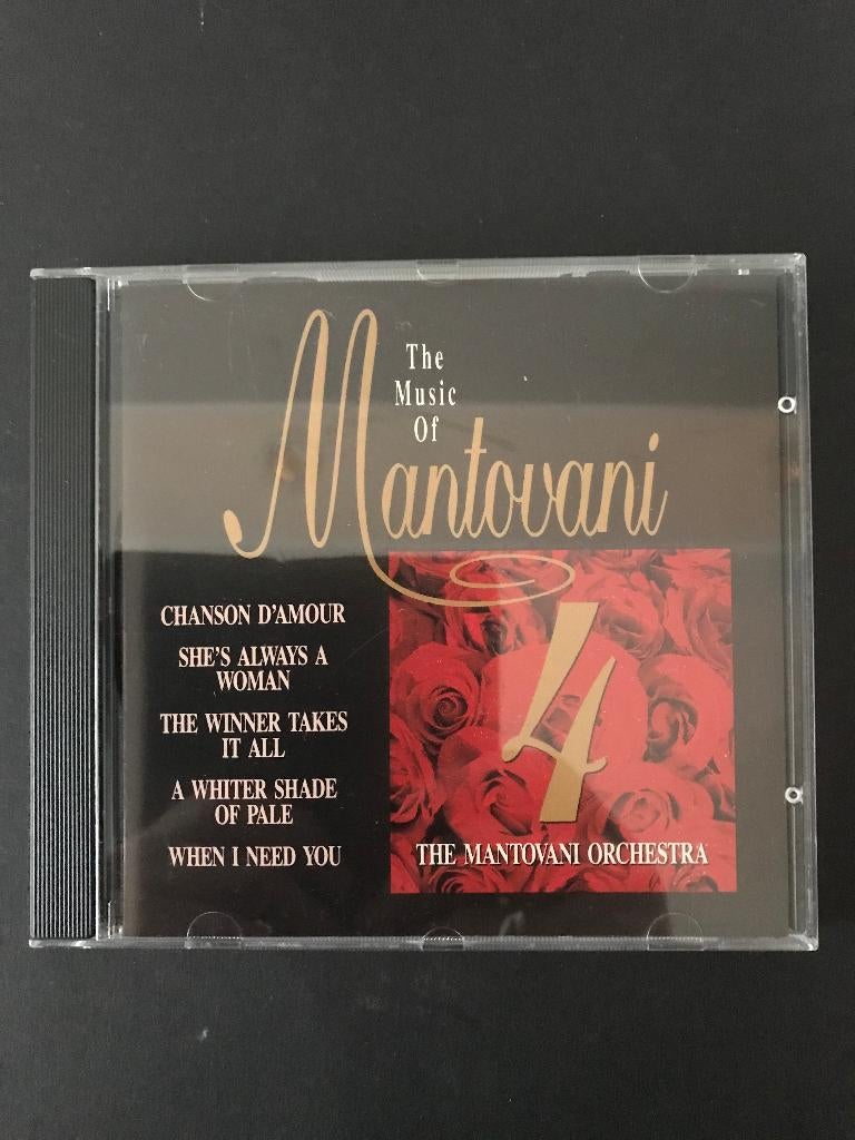 CD The Music of Mantovani deel 4, Ophalen of Verzenden, Classicisme, Zo goed als nieuw, Orkest of Ballet