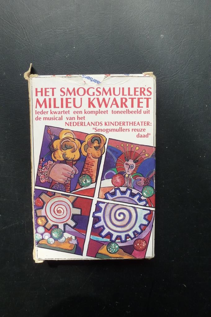 Kwartet. Milieu kwartet (Smokesmullers). Uitg. S-Spaarbank., Verzenden, Zo goed als nieuw, Kwartet(ten)