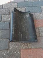 Monier kantpan gevelpan, Doe-het-zelf en Verbouw, Dakpannen en Dakbedekking, Ophalen, Gebruikt, Steen of Klei, Zwart